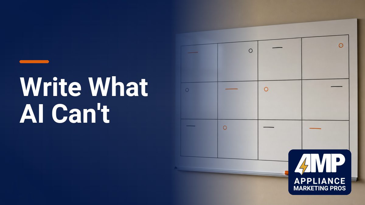 Content Marketing Ideas for Appliance Repair Companies