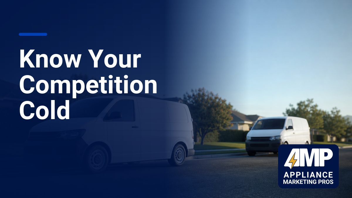 How to Conduct Competitor Analysis for Your Appliance Repair Business
