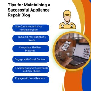 Tips for Maintaining a Successful Appliance Repair Blog