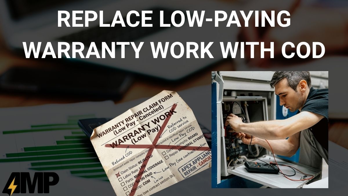 Replace Low-Paying Warranty Work with COD